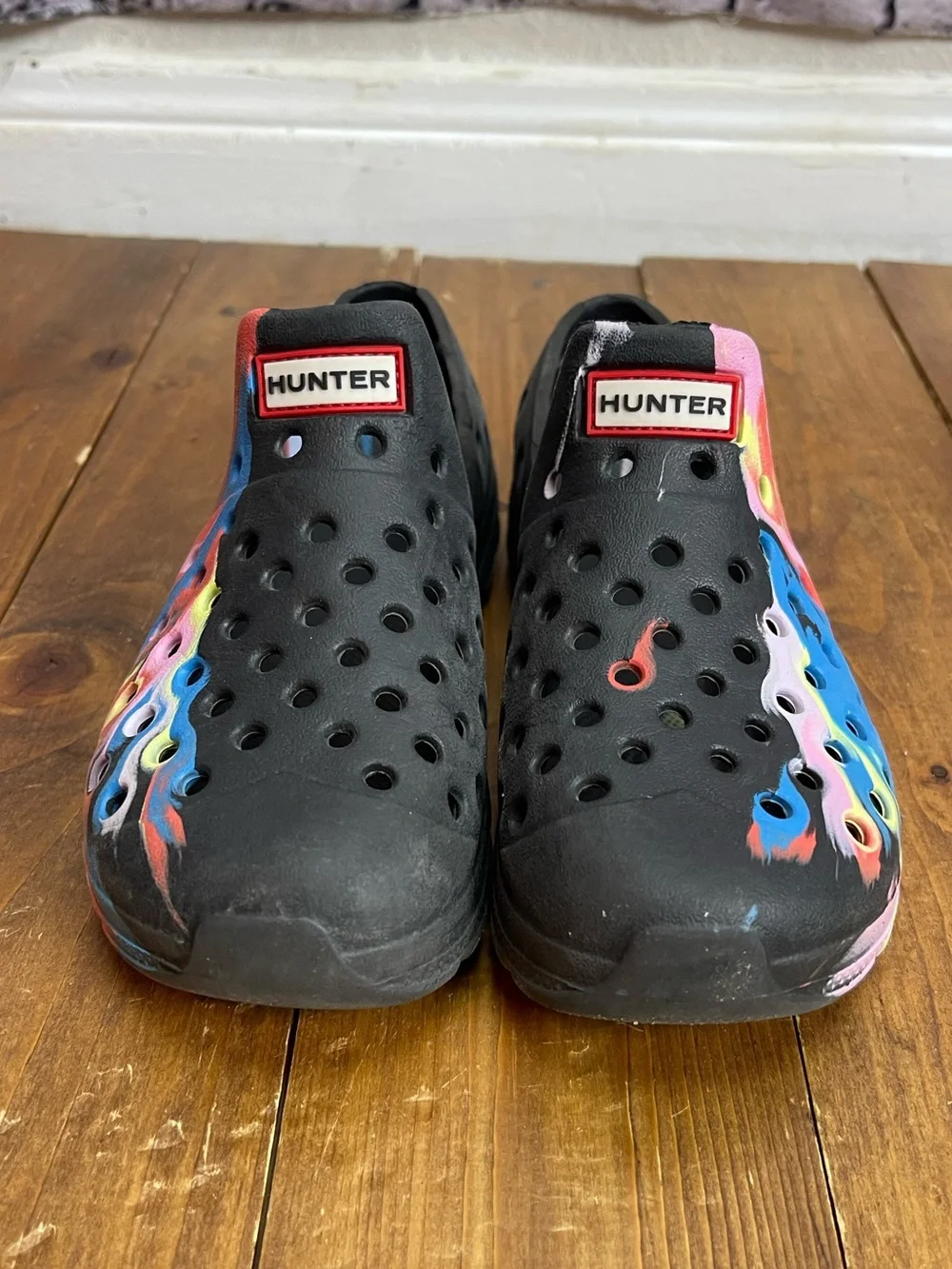 Hunter kids marble water shoes foam outer part only uk size 10